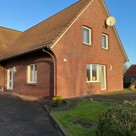 Ferienhaus Meinke Burhafer Feldstrich Esterno foto