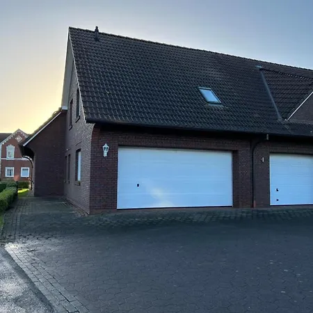 Ferienhaus Meinke Burhafer Feldstrich Esterno foto